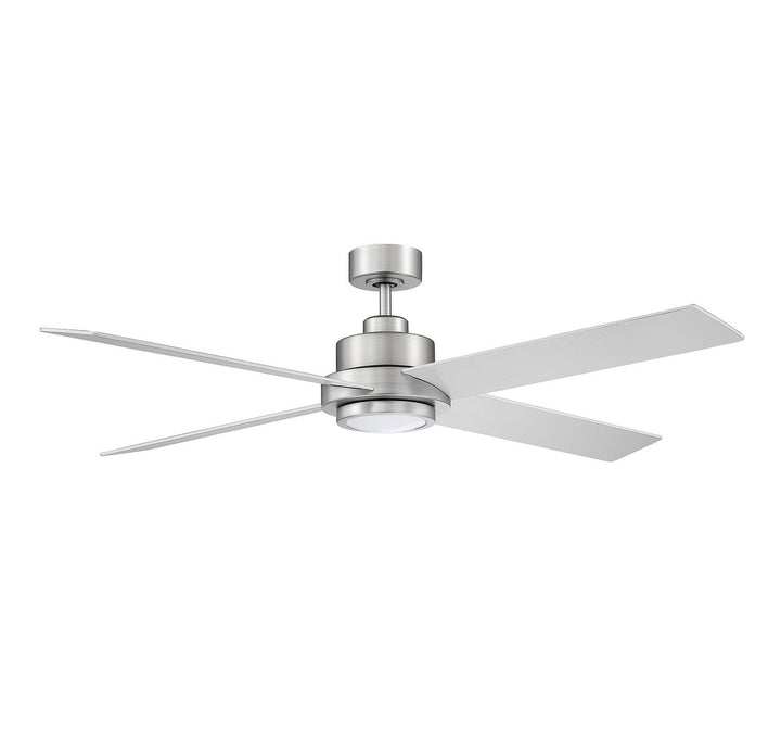 Meridian - M2011BNRV - 56"Ceiling Fan - Brushed Nickel
