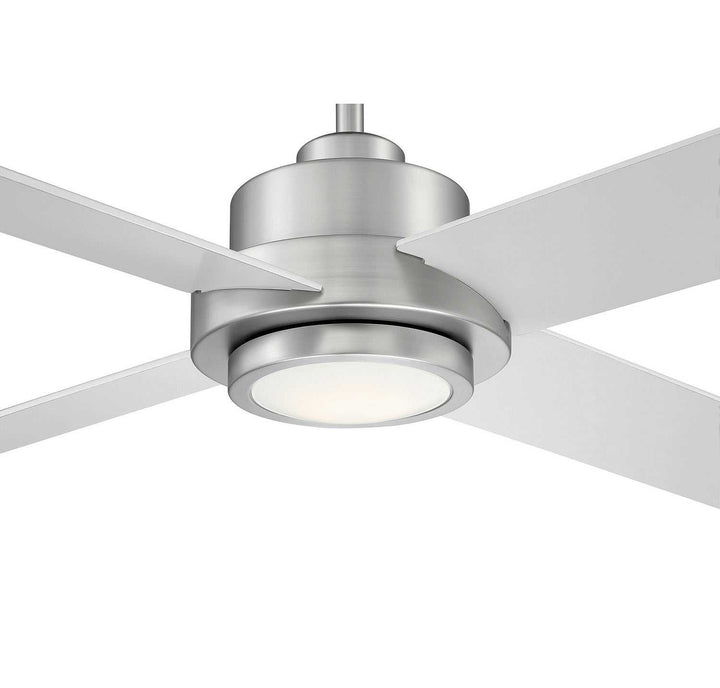 Meridian - M2011BNRV - 56"Ceiling Fan - Brushed Nickel