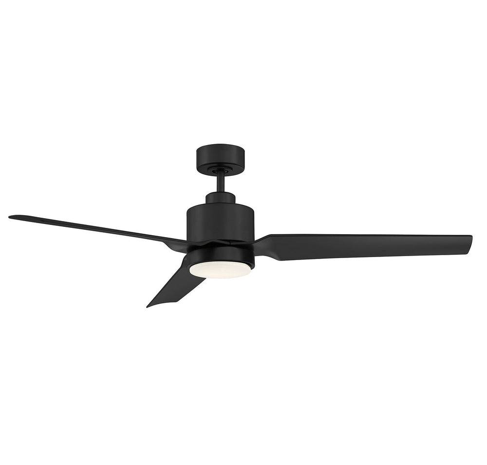 Meridian - M2012MBK - 52"Ceiling Fan - Matte Black