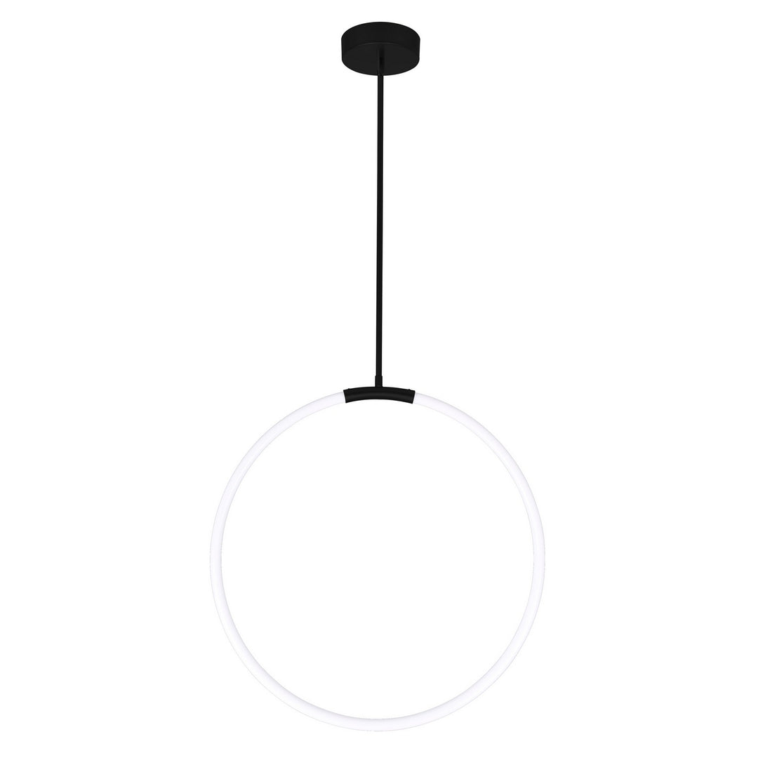 CWI Lighting Canada - 1273P24-1-101 - LED Chandelier - Hoops - Black