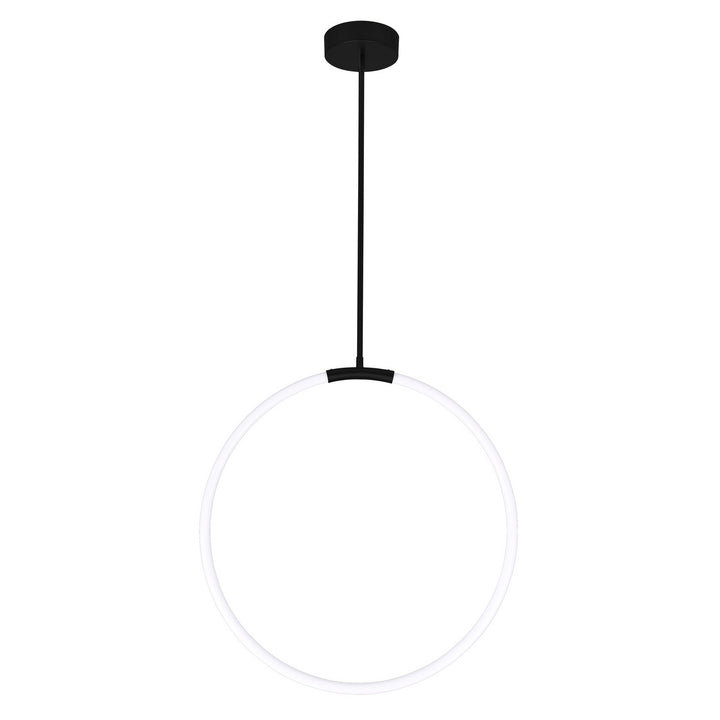 CWI Lighting Canada - 1273P24-1-101 - LED Chandelier - Hoops - Black