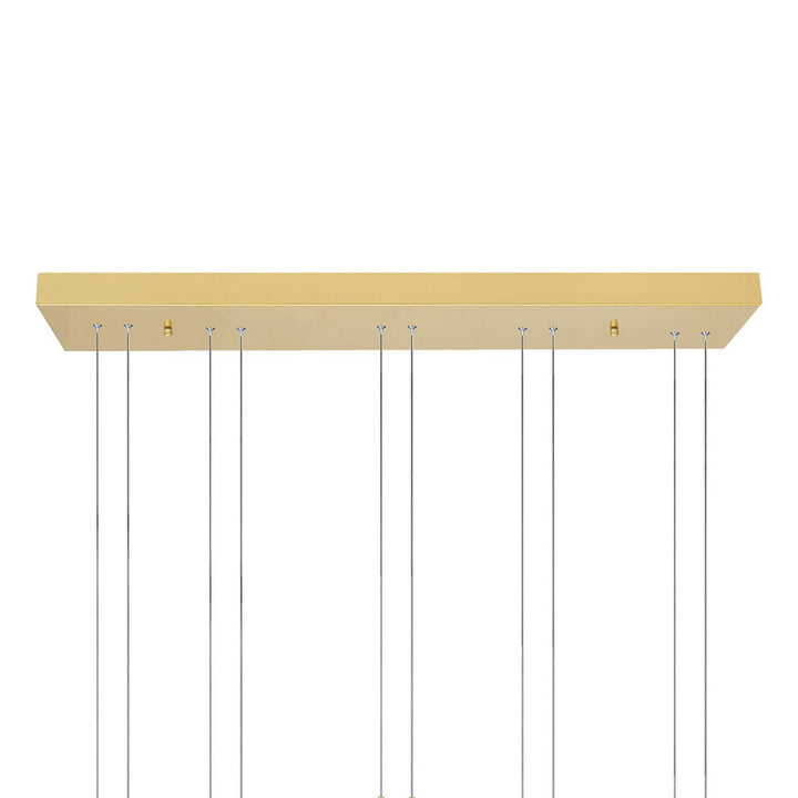 CWI Lighting Canada - 1273P44-5-602-RC - LED Chandelier - Hoops - Satin Gold