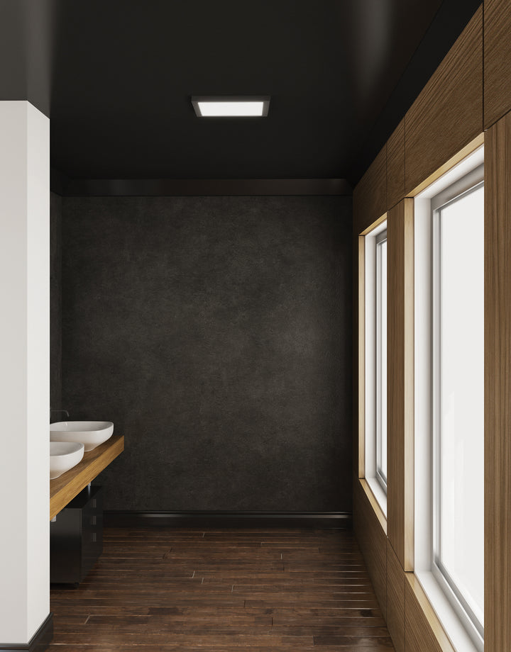 Dals - CFLEDSQ06-CC-BK - LED Flushmount - Delta - BK