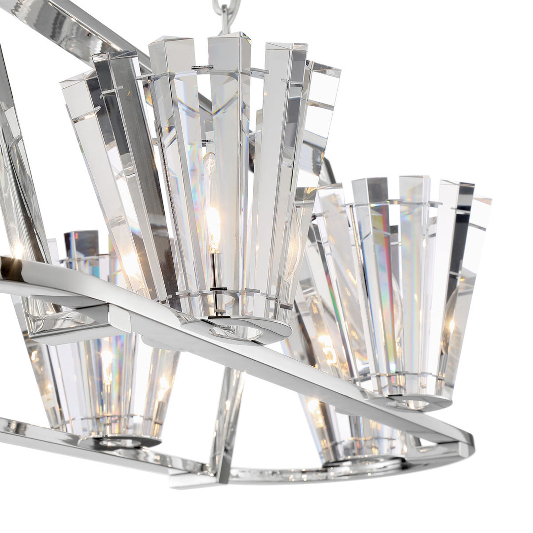 Eurofase Canada - 38867-019 - RICCA-CHD-6LT-45IN-CHR-CL - RICCA - Chrome