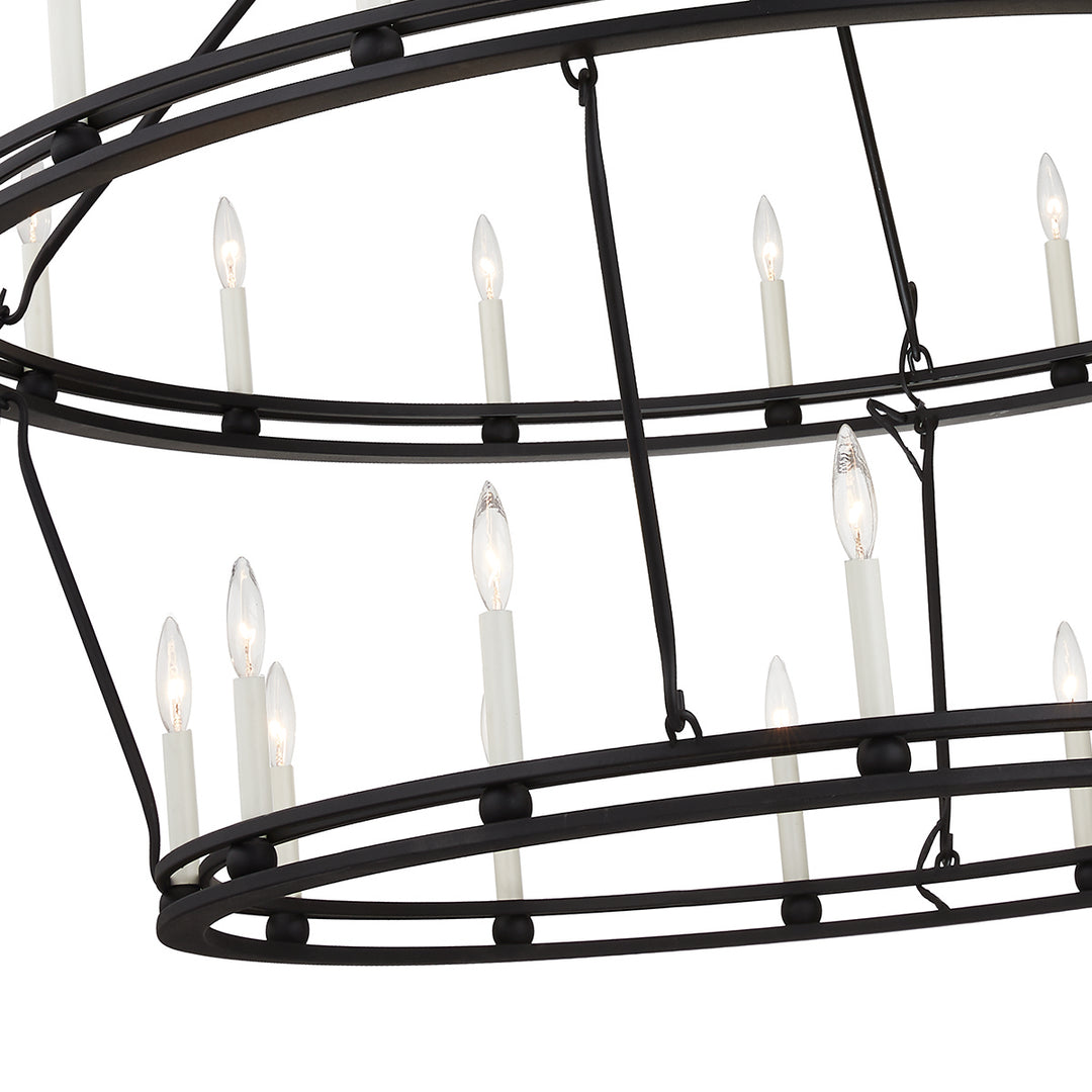 Troy Lighting Canada - F6235-TBK - 28 Light Chandelier - Sutton - Texture Black
