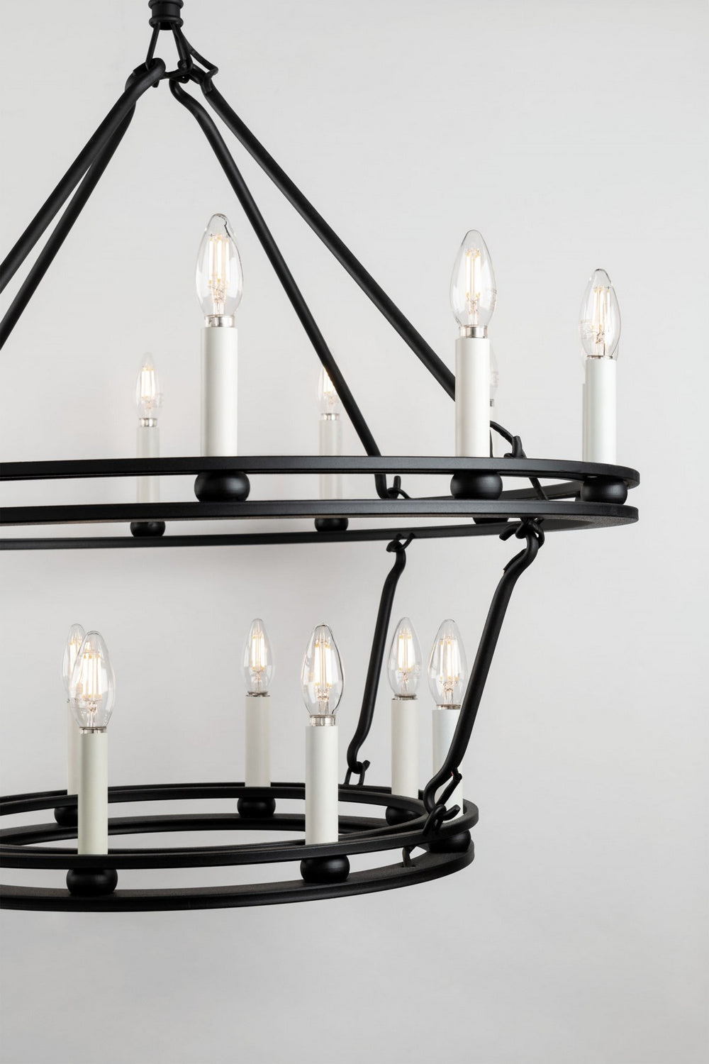 Troy Lighting Canada - F6235-TBK - 28 Light Chandelier - Sutton - Texture Black