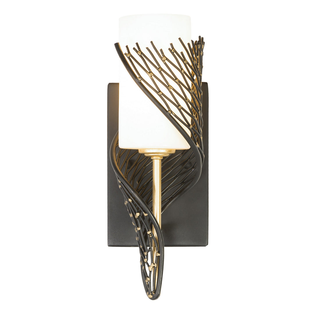 Varaluz - 240K01RMBFG - One Light Wall Sconce - Flow - Matte Black/French Gold