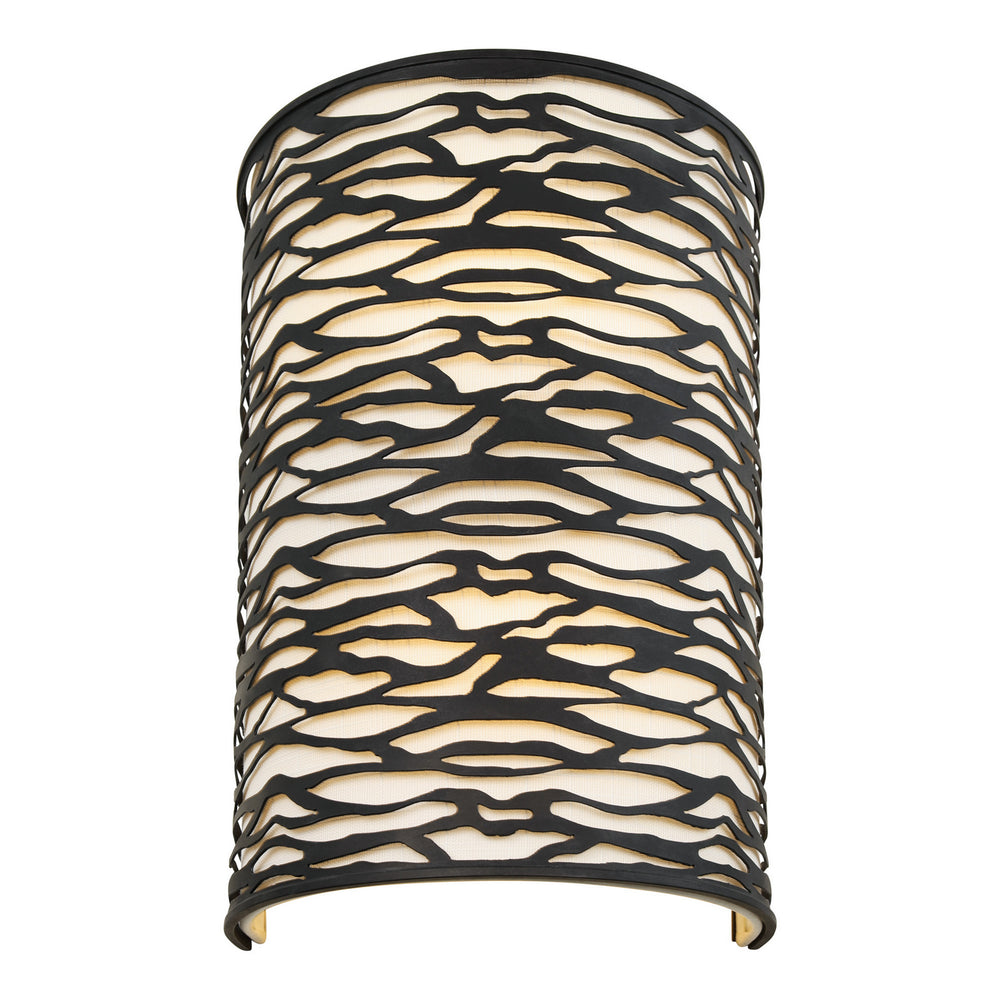 Varaluz - 348W02CB - Two Light Wall Sconce - Kato - Carbon Black