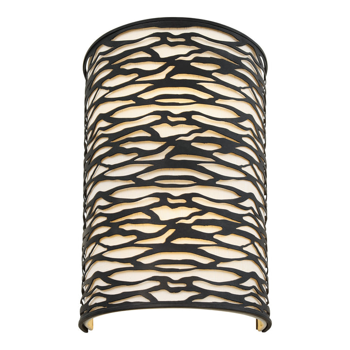 Varaluz - 348W02CB - Two Light Wall Sconce - Kato - Carbon Black