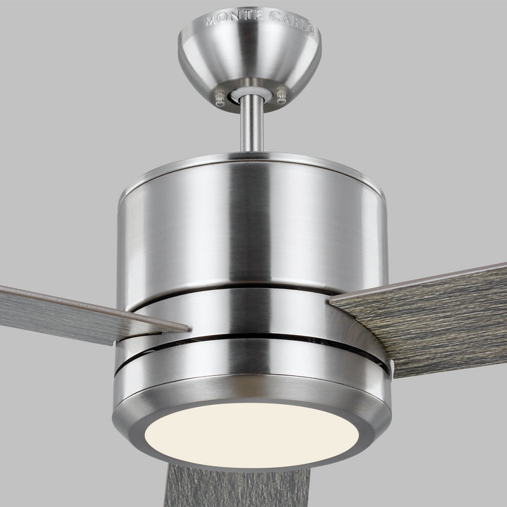 Generation Lighting Canada - 3VNMR56BSLGD-V1 - 56" Ceiling Fan - Vision - Brushed Steel