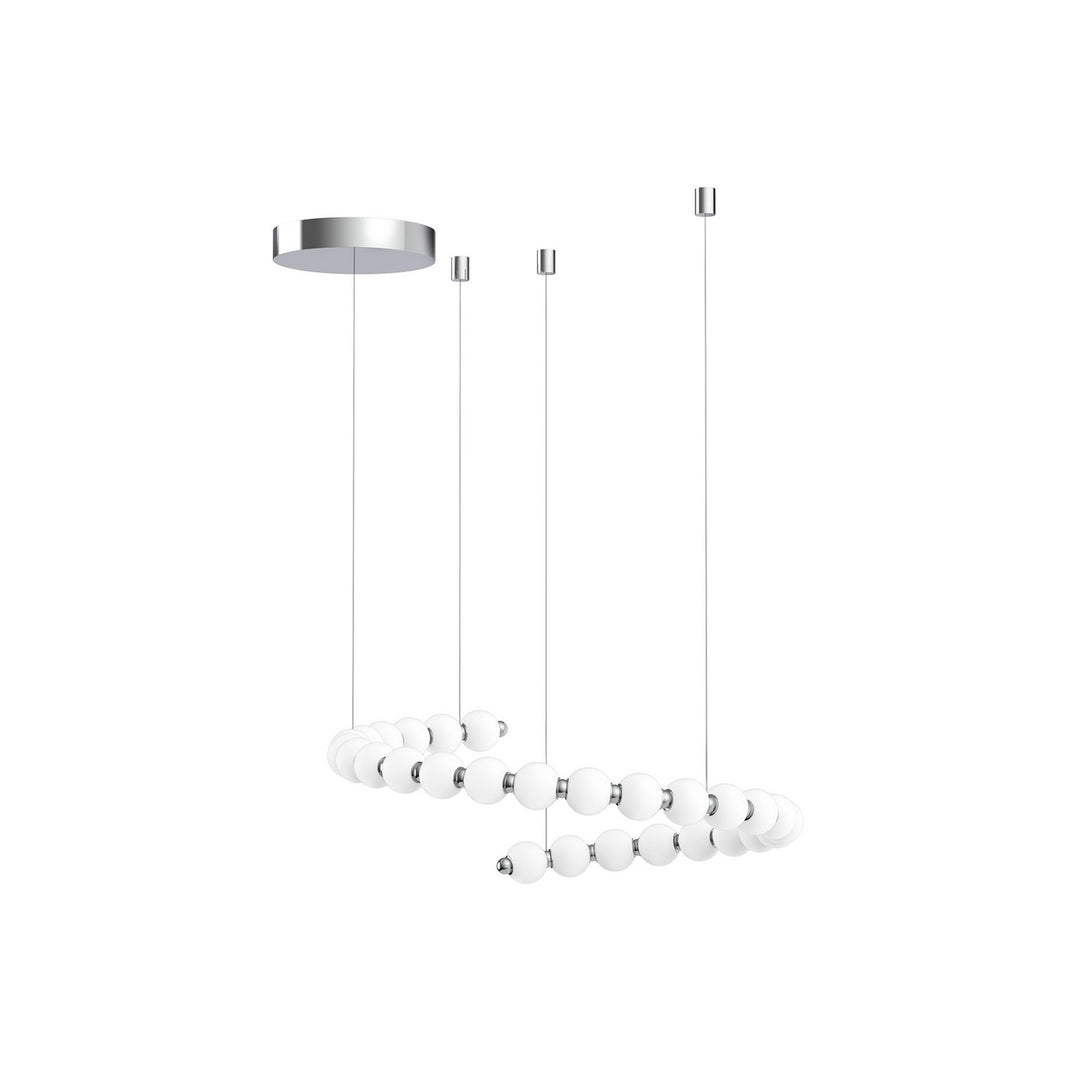 Alora Canada - CH321508CH - LED Chandelier - Akoya - Chrome