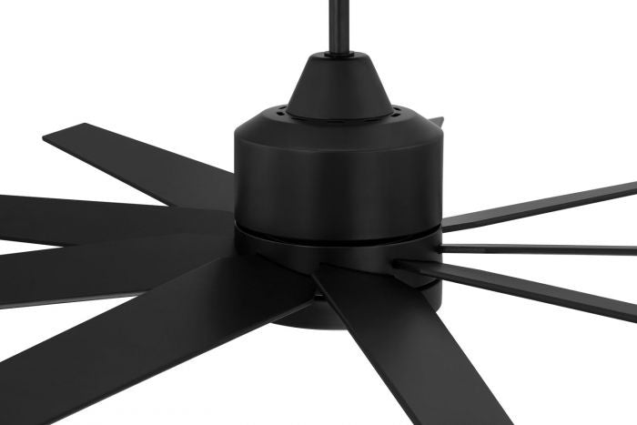 Craftmade Canada - CHP60FB9 - 60"Ceiling Fan - Champion Indoor/Ourdoor - Flat Black
