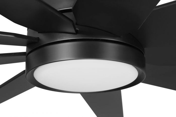 Craftmade Canada - CHP60FB9 - 60"Ceiling Fan - Champion Indoor/Ourdoor - Flat Black