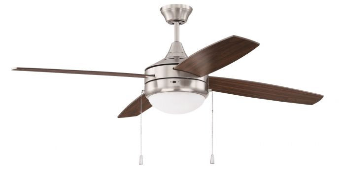 Craftmade Canada - EPHA52BNK4 - 52"Ceiling Fan - Phaze Energy Star 4 - Brushed Polished Nickel