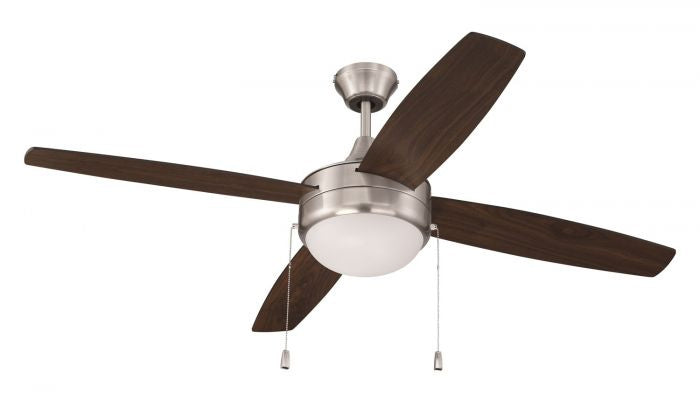 Craftmade Canada - EPHA52BNK4 - 52"Ceiling Fan - Phaze Energy Star 4 - Brushed Polished Nickel