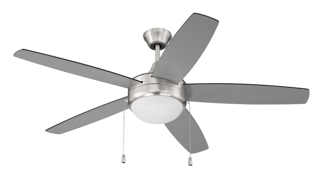 Craftmade Canada - EPHA52BNK5-BNGW - 52"Ceiling Fan - Phaze Energy Star 5 - Brushed Polished Nickel