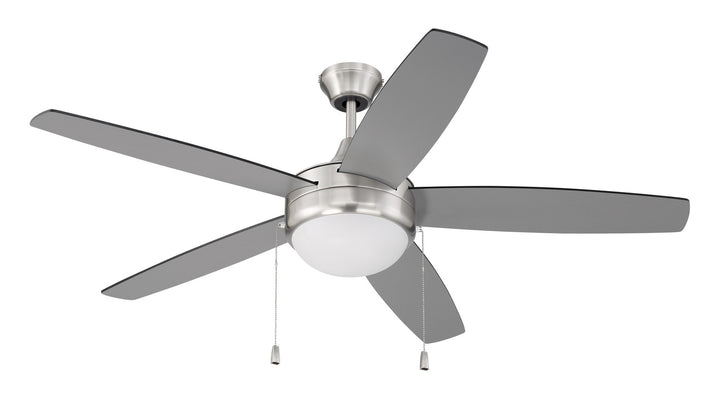 Craftmade Canada - EPHA52BNK5-BNGW - 52"Ceiling Fan - Phaze Energy Star 5 - Brushed Polished Nickel