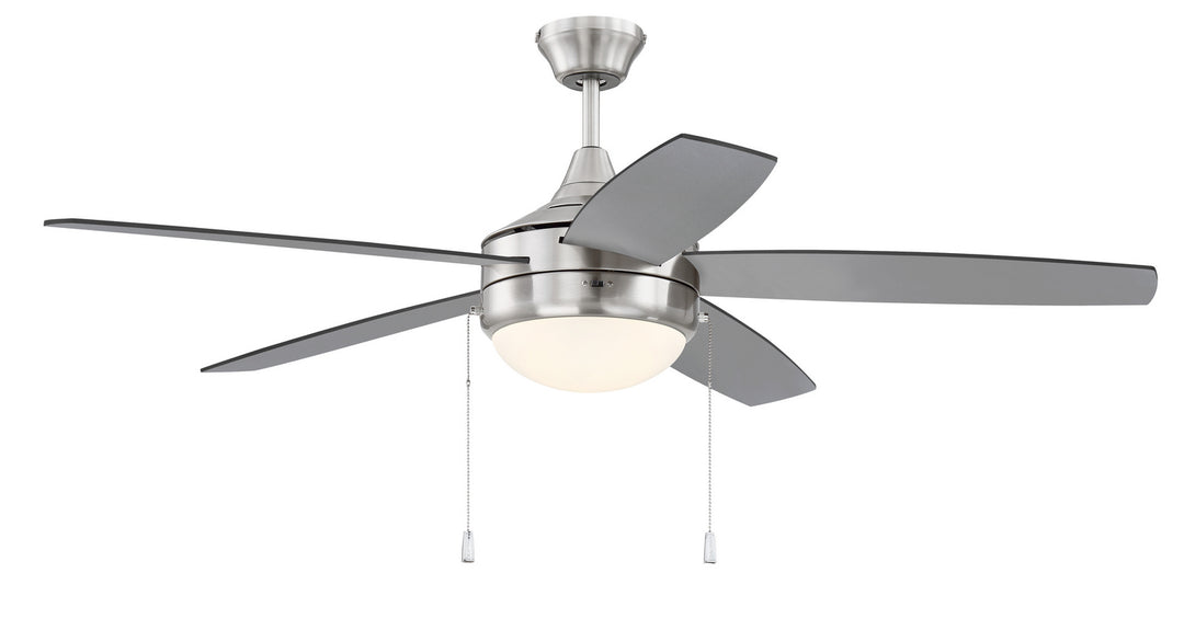 Craftmade Canada - EPHA52BNK5-BNGW - 52"Ceiling Fan - Phaze Energy Star 5 - Brushed Polished Nickel