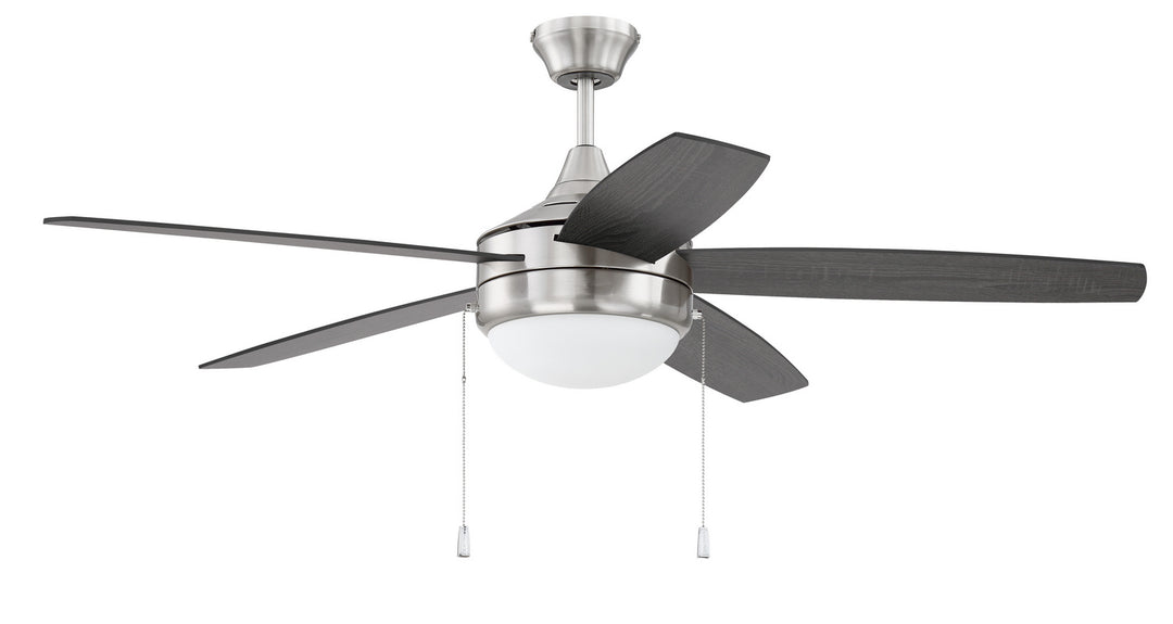 Craftmade Canada - EPHA52BNK5-BNGW - 52"Ceiling Fan - Phaze Energy Star 5 - Brushed Polished Nickel