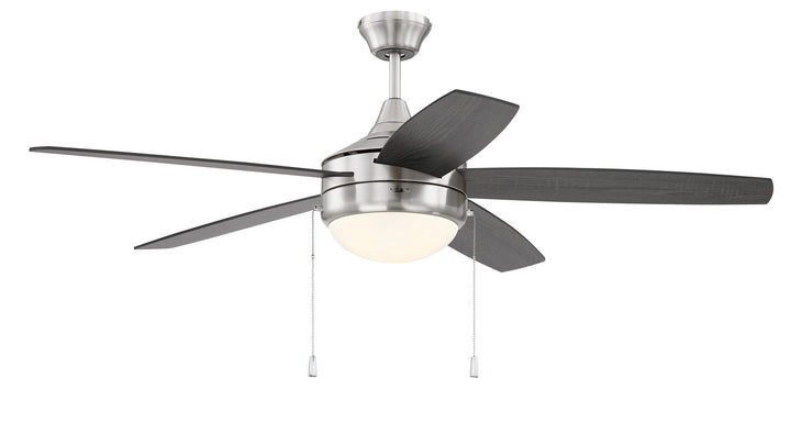 Craftmade Canada - EPHA52BNK5-BNGW - 52"Ceiling Fan - Phaze Energy Star 5 - Brushed Polished Nickel