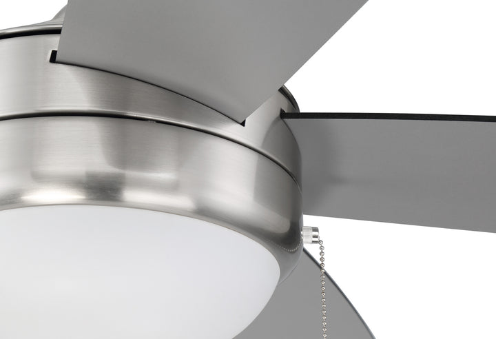Craftmade Canada - EPHA52BNK5-BNGW - 52"Ceiling Fan - Phaze Energy Star 5 - Brushed Polished Nickel