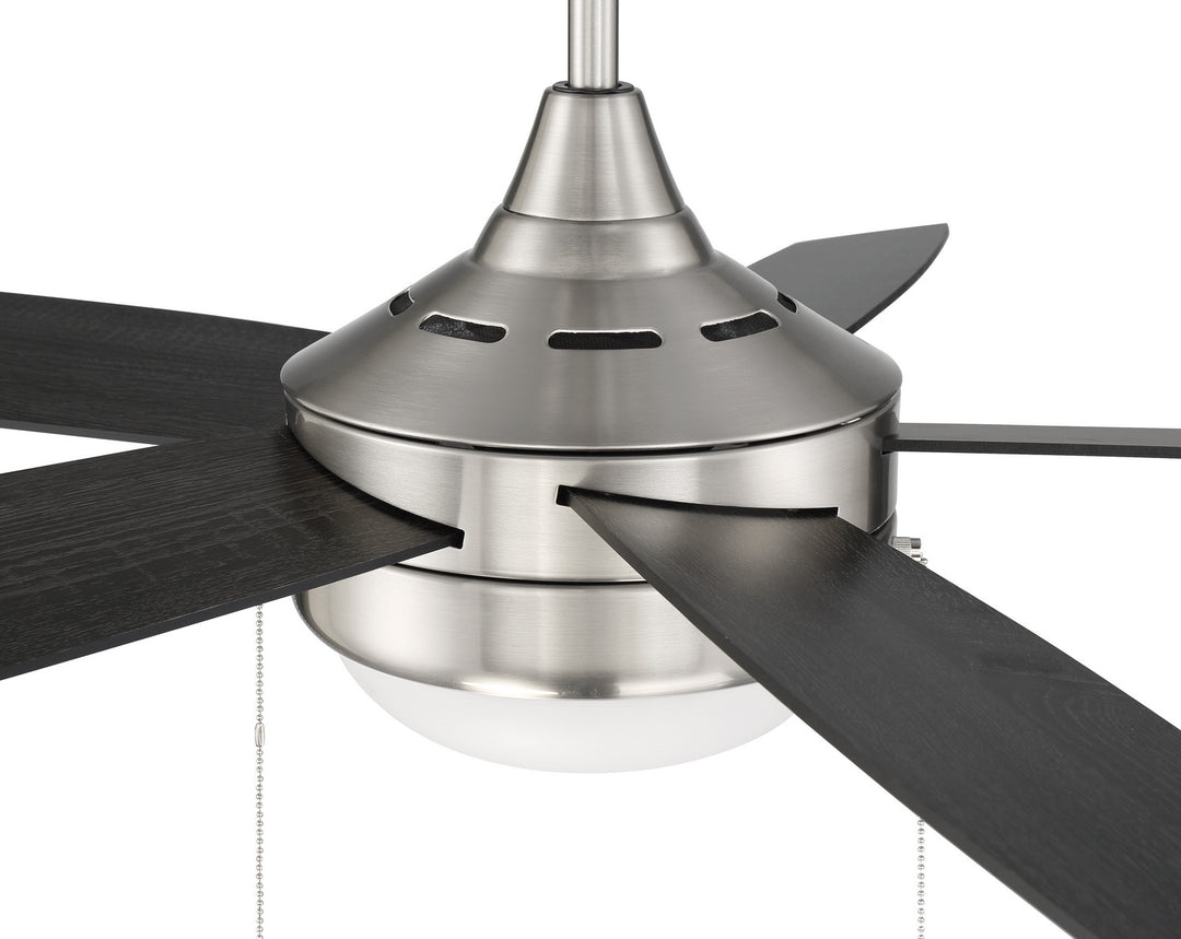 Craftmade Canada - EPHA52BNK5-BNGW - 52"Ceiling Fan - Phaze Energy Star 5 - Brushed Polished Nickel