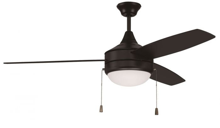 Craftmade Canada - EPHA52FB3 - 52"Ceiling Fan - Phaze Energy Star 3 - Flat Black