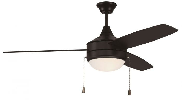 Craftmade Canada - EPHA52FB3 - 52"Ceiling Fan - Phaze Energy Star 3 - Flat Black