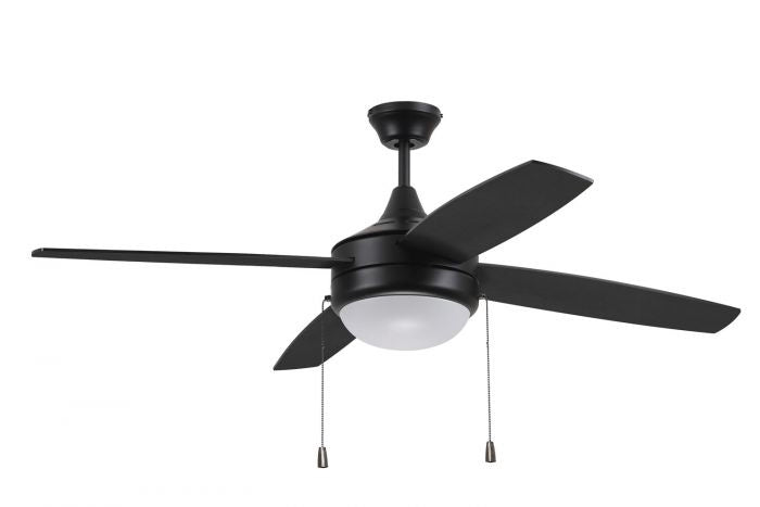 Craftmade Canada - EPHA52FB4 - 52"Ceiling Fan - Phaze Energy Star 4 - Flat Black