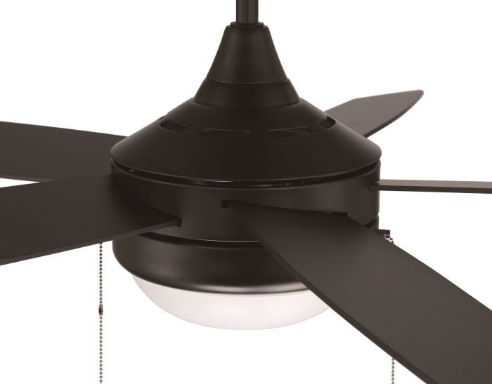 Craftmade Canada - EPHA52FB5 - 52"Ceiling Fan - Phaze Energy Star 5 - Flat Black