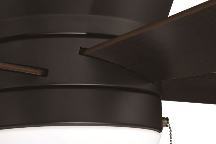 Craftmade Canada - MER52FB5 - 52"Ceiling Fan - Merit - Flat Black