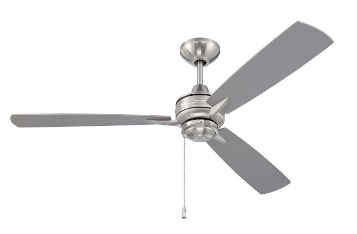 Craftmade Canada - MOT52BNK3 - 52"Ceiling Fan - Moto - Brushed Polished Nickel