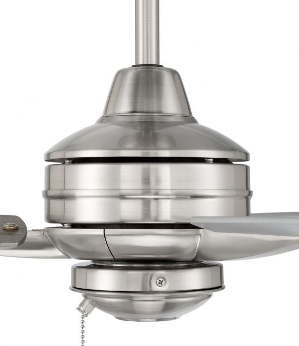 Craftmade Canada - MOT52BNK3 - 52"Ceiling Fan - Moto - Brushed Polished Nickel