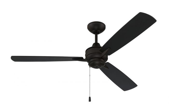 Craftmade Canada - MOT52FB3 - 52"Ceiling Fan - Moto Indoor/Outdoor - Flat Black