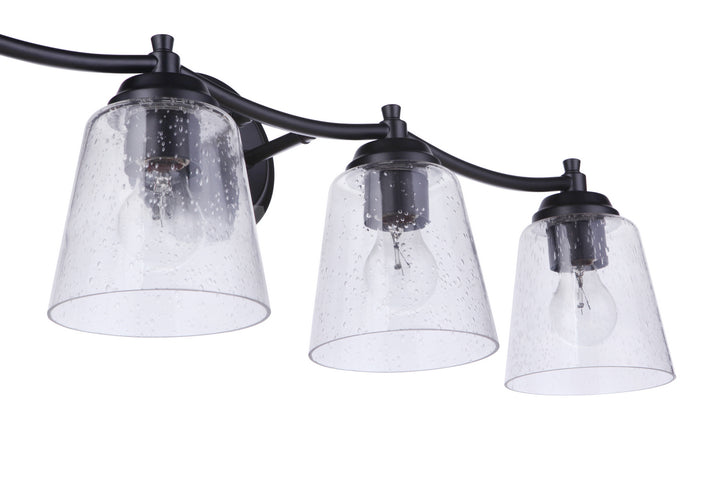 Craftmade Canada - 50204-FB - Four Light Vanity - Tyler - Flat Black