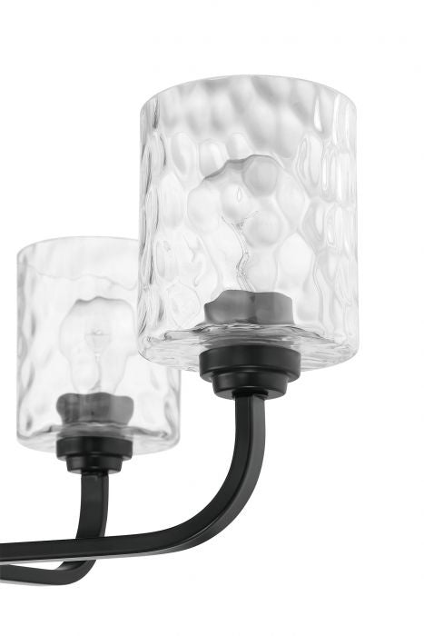 Craftmade Canada - 54224-FB - Four Light Chandelier - Collins - Flat Black
