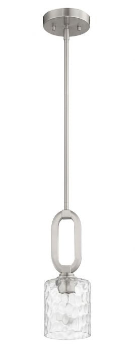 Craftmade Canada - 54291-BNK - One Light Mini Pendant - Collins - Brushed Polished Nickel