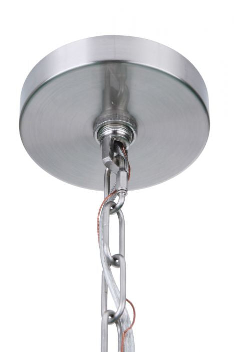 Craftmade Canada - 54326-BNK - Six Light Chandelier - Larrson - Brushed Polished Nickel