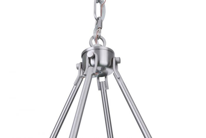 Craftmade Canada - 54326-BNK - Six Light Chandelier - Larrson - Brushed Polished Nickel