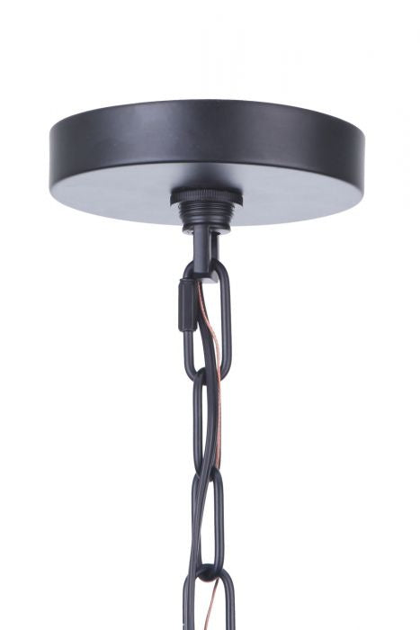 Craftmade Canada - 54326-FB - Six Light Chandelier - Larrson - Flat Black
