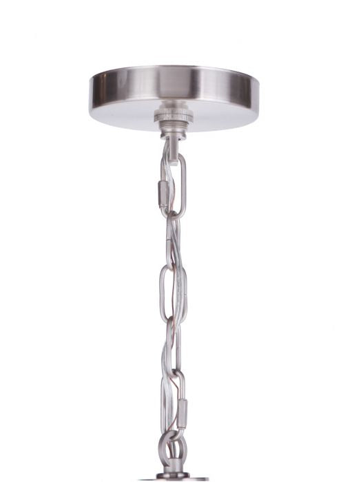 Craftmade Canada - 54328-BNK - Eight Light Chandelier - Larrson - Brushed Polished Nickel