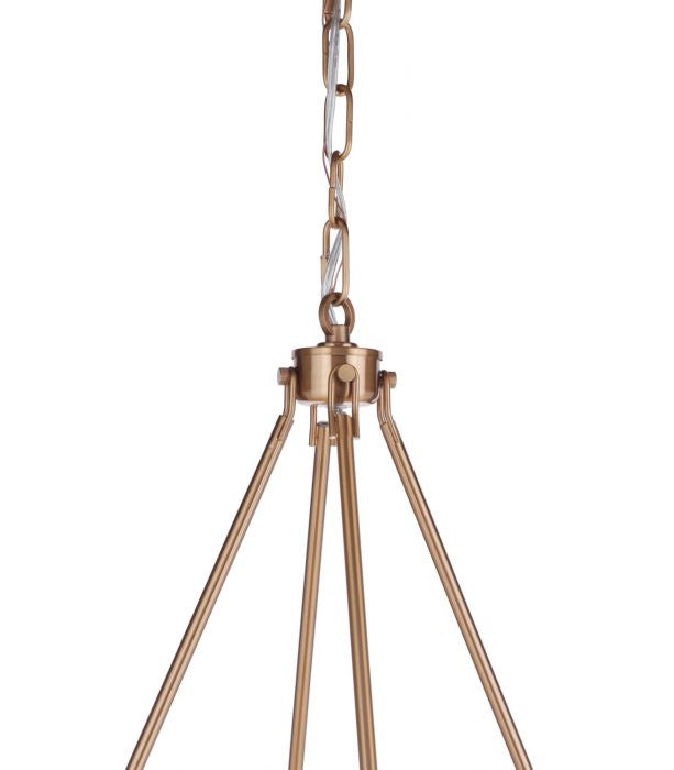 Craftmade Canada - 54328-SB - Eight Light Chandelier - Larrson - Satin Brass
