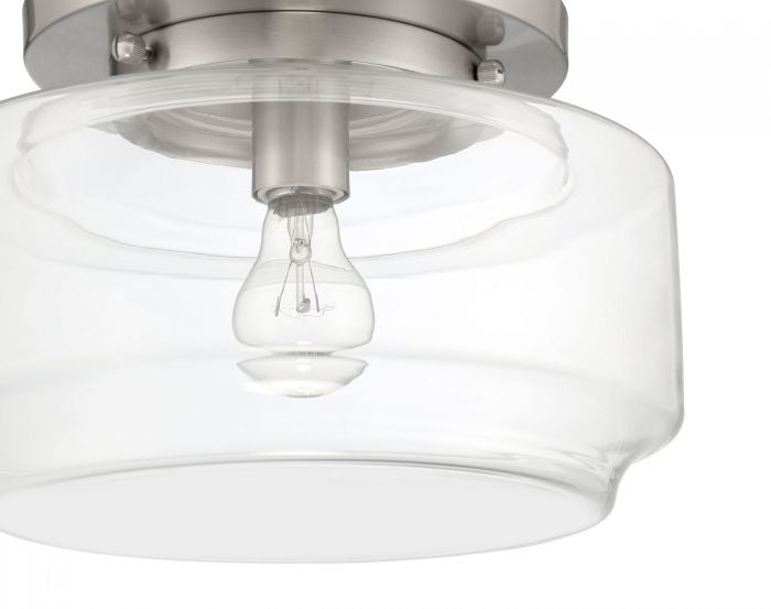 Craftmade Canada - X3112-BNK - One Light Flushmount - Peri - Brushed Polished Nickel