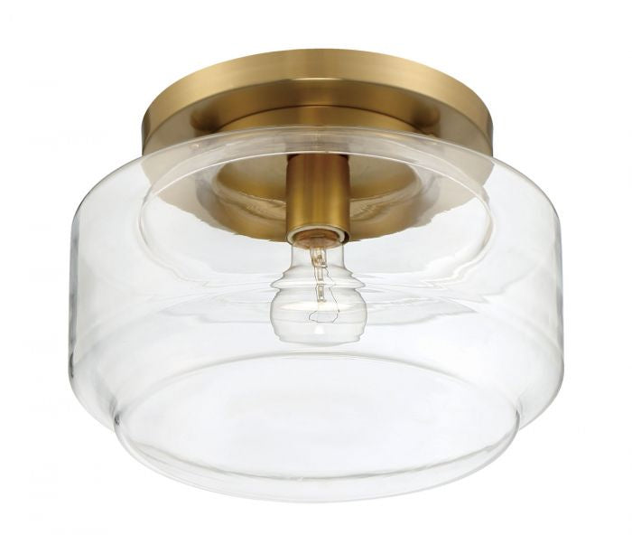 Craftmade Canada - X3112-SB - One Light Flushmount - Peri - Satin Brass