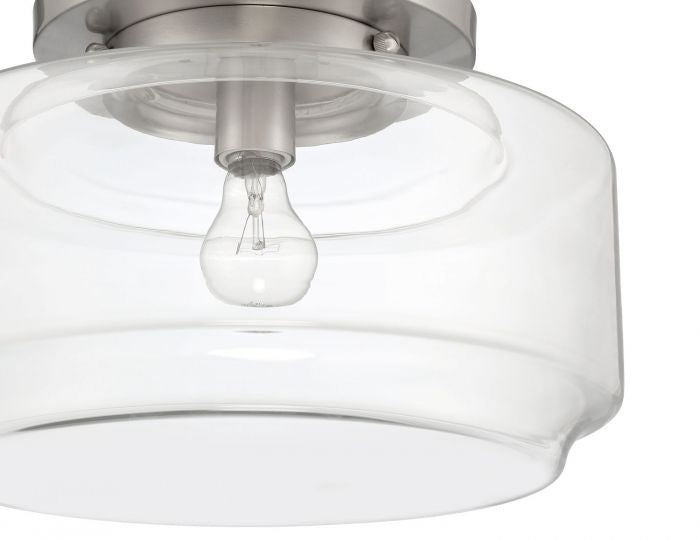 Craftmade Canada - X3114-BNK - One Light Flushmount - Peri - Brushed Polished Nickel