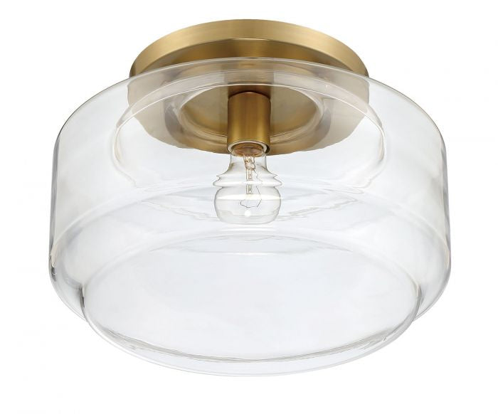 Craftmade Canada - X3114-SB - One Light Flushmount - Peri - Satin Brass