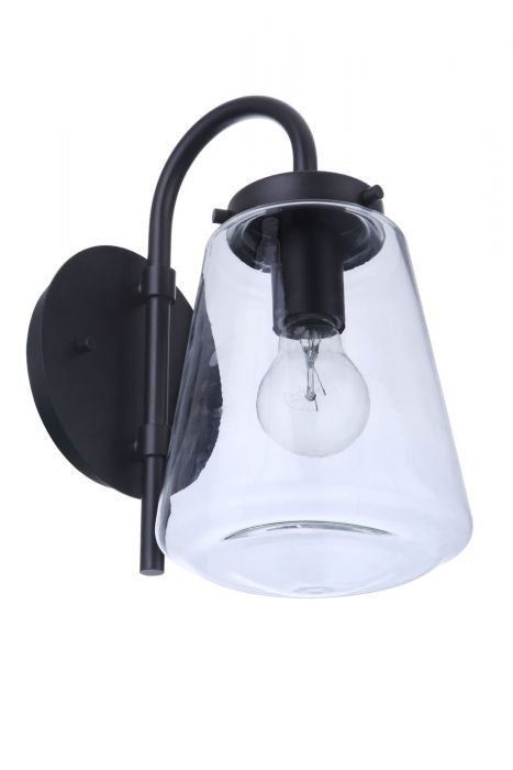 Craftmade Canada - ZA3804-MN - One Light Outdoor Wall Mount - Laclede - Midnight