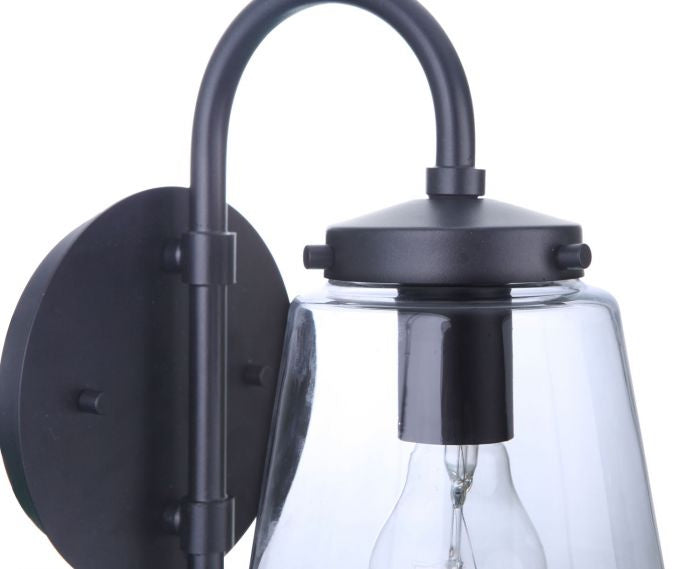 Craftmade Canada - ZA3804-MN - One Light Outdoor Wall Mount - Laclede - Midnight