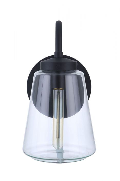 Craftmade Canada - ZA3814-MN - One Light Outdoor Wall Mount - Laclede - Midnight