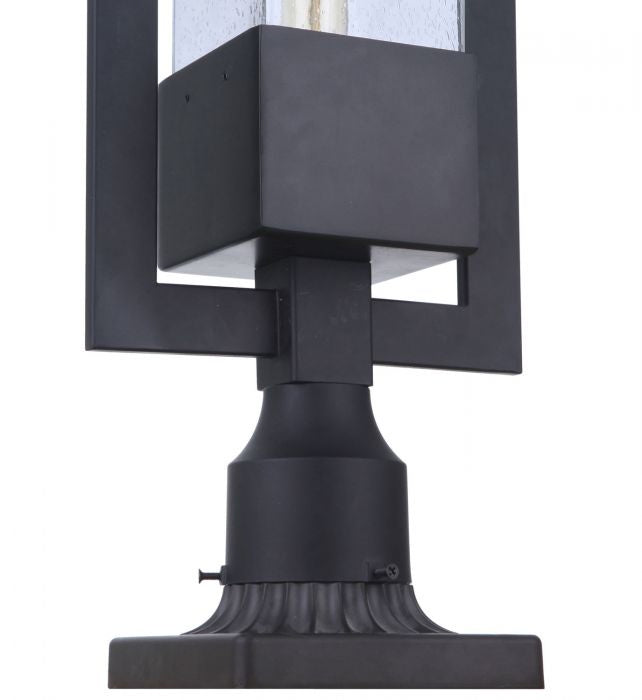 Craftmade Canada - ZA4025-MN - One Light Outdoor Post Mount - Perimeter - Midnight
